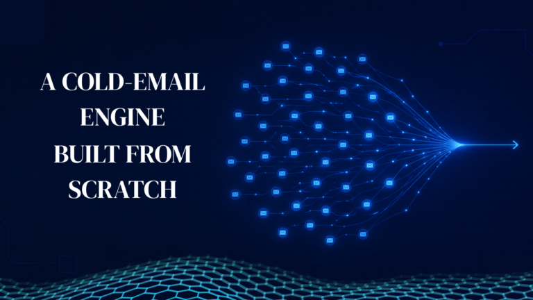 10,000 Leads, 500 Rotating Inboxes: A Personalized Cold-Email Engine Built From Scratch
